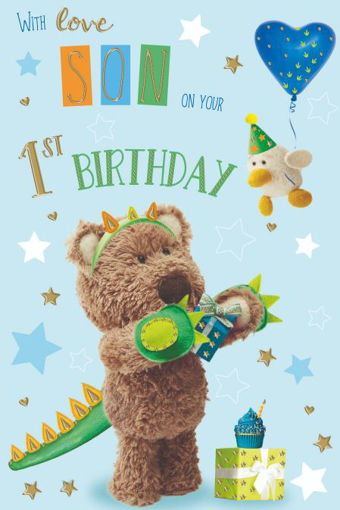Picture of SON 1ST BIRTHDAY CARD